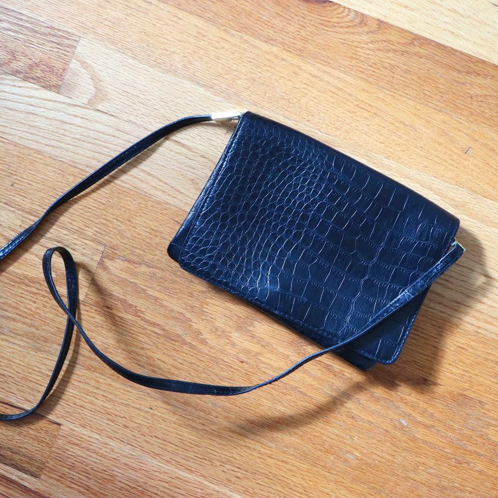 H&M Small Clutch Snake Pattern